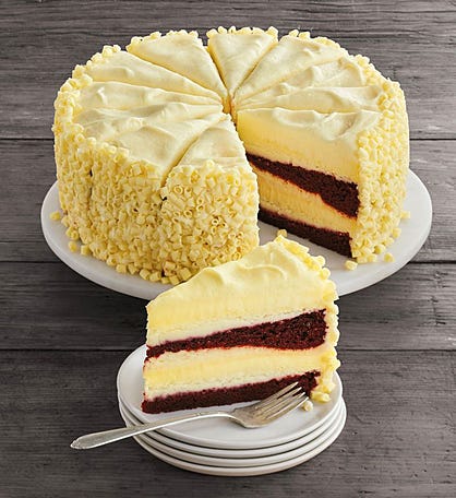 The Cheesecake Factory® Ultimate Red Velvet Cake Cheesecake™